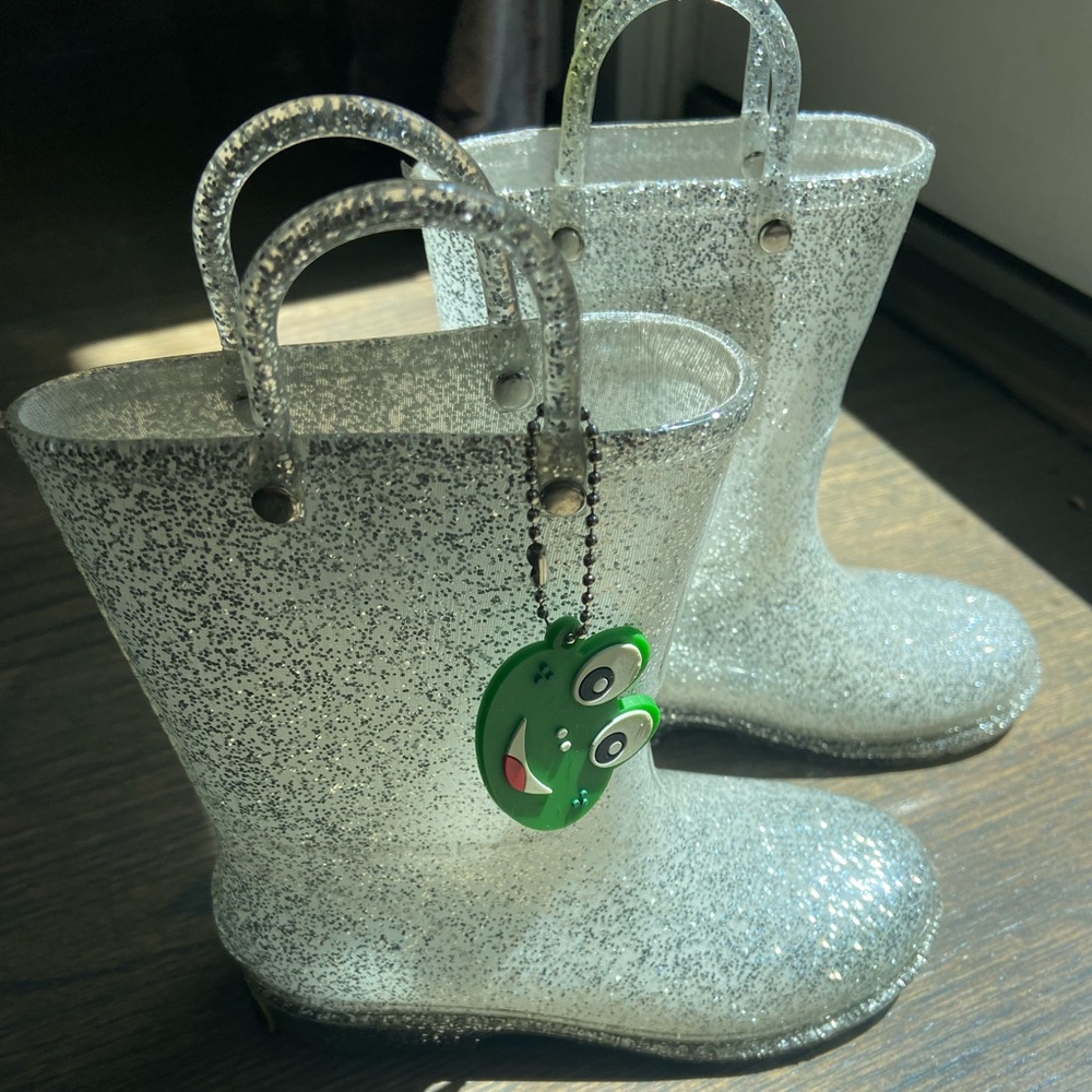 Kids’ Western Chief sparkle rain boots: size 10 (little kid)